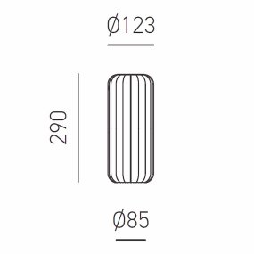 Lampadario moderno Gea Luce RAIKA VP B1 E27 LED