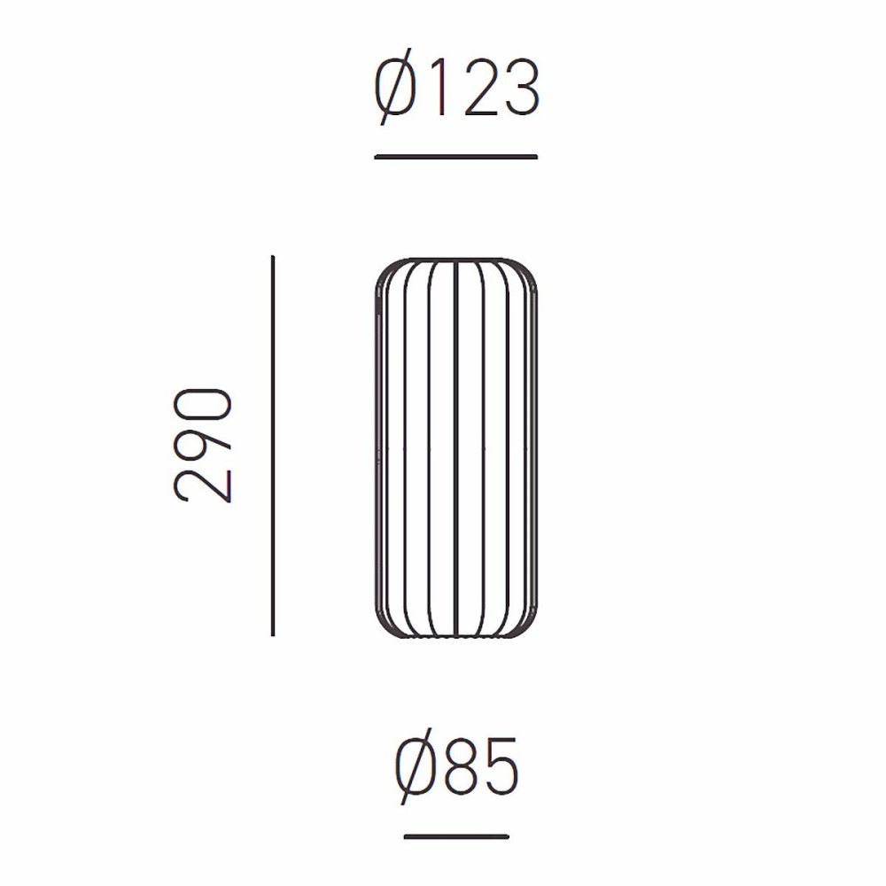 Lampadario moderno Gea Luce RAIKA VP B1 E27 LED