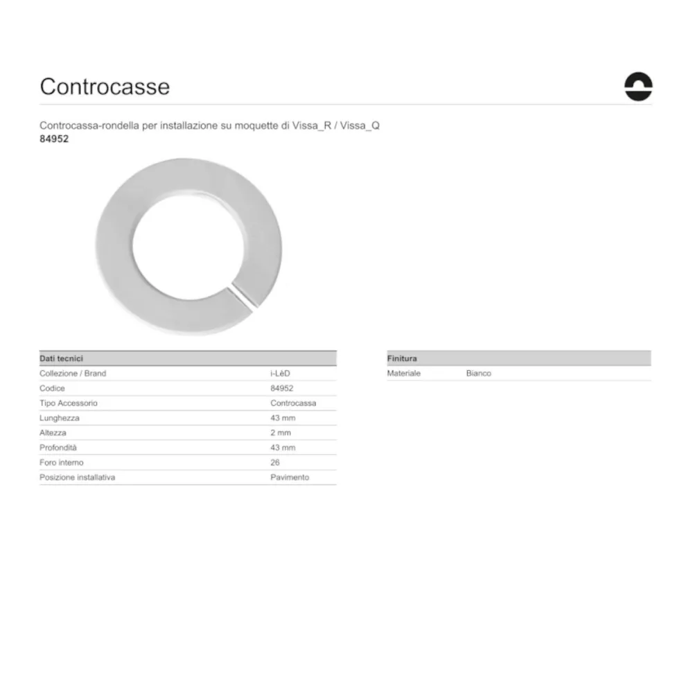 Gehäuse LL-VISSA 84952 Innenausstattung Teppich