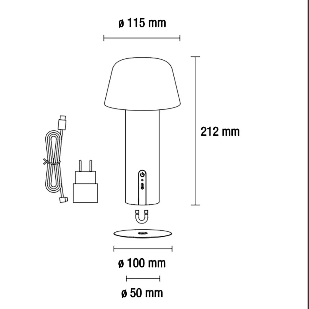 Abat-jour esterno Pan International SEAL TAV40040 IP54