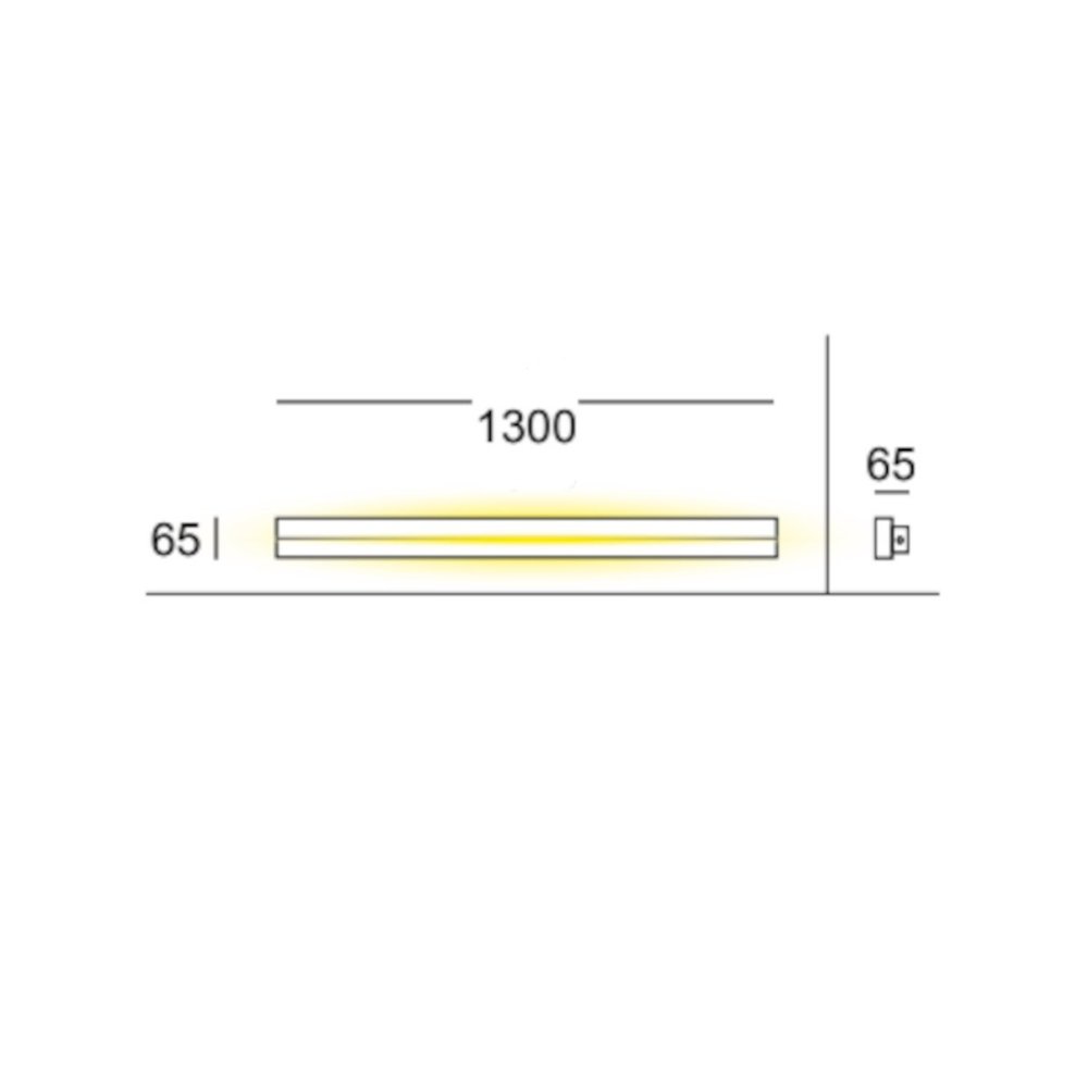 Applique moderno Cattaneo SESAMO 836 125 PA LED