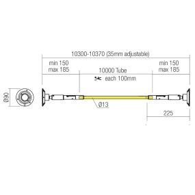 Bande LED flexible Redo Group FREEDOM 360 90W BLANC