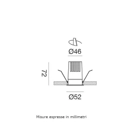 Gea Led GFA1413C LED-Einbaustrahler