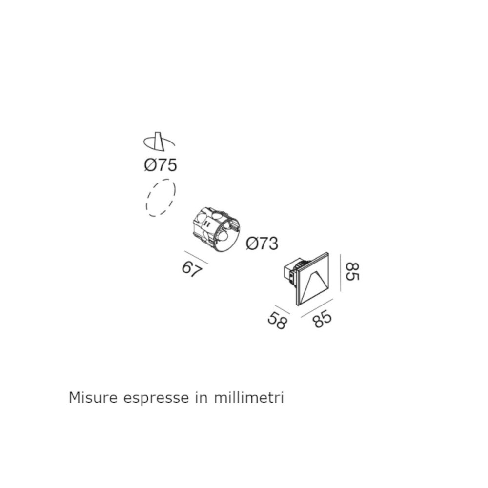 Lampe de balisage LED Gea Led GFA1421