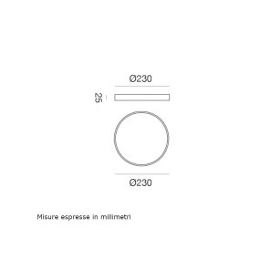 Gea Led GPL321 lámpara de techo LED moderna