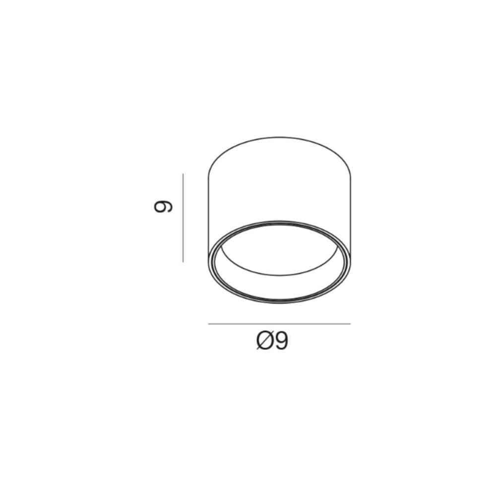 Gea Led GPL330C LED moderne Deckenleuchte