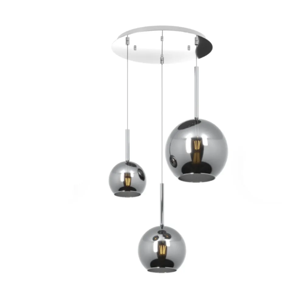 Moderne Deckenleuchte Topleuchte FUTURE 1155CR S3 TMIX E27 LED