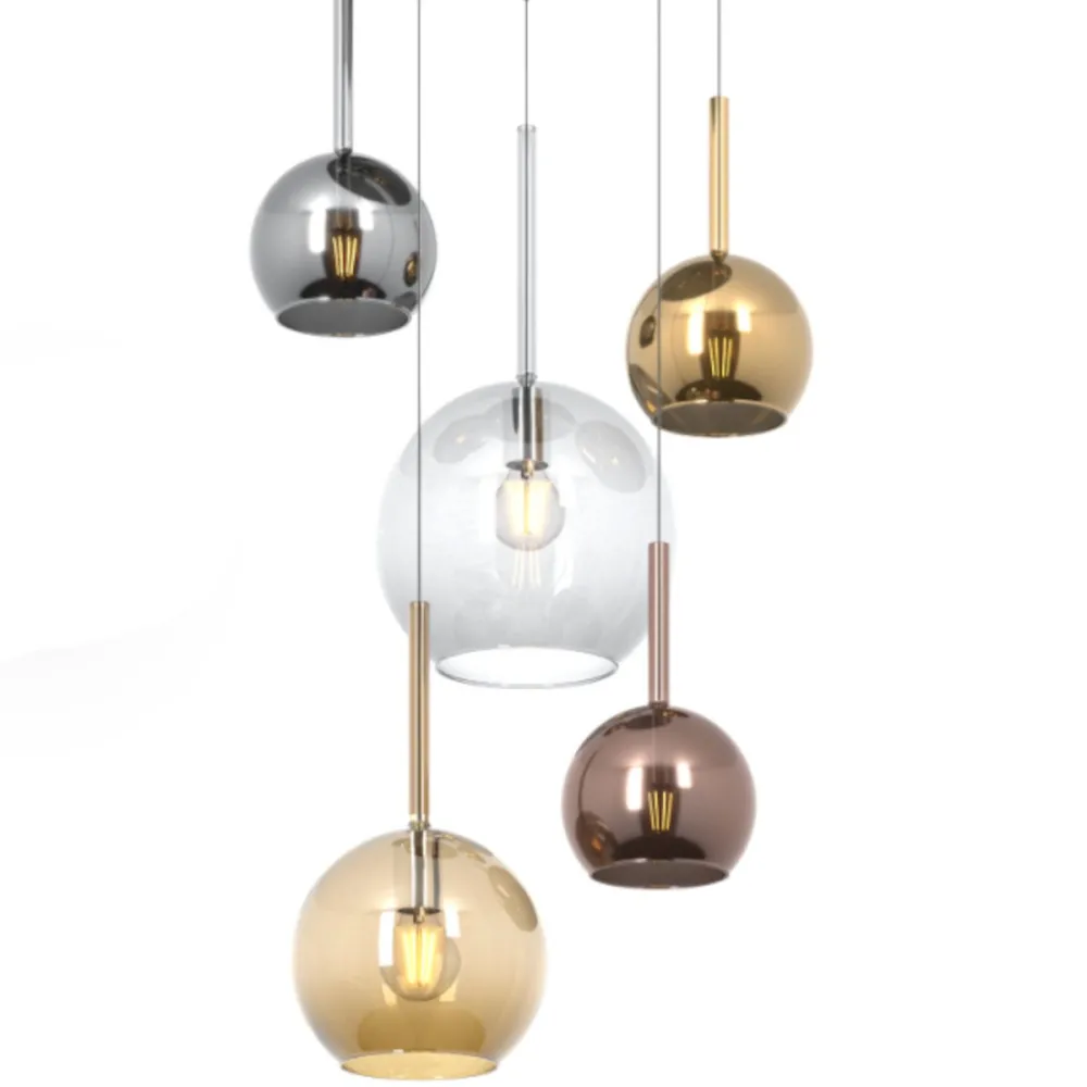 Plafón moderno Top light FUTURE 1155CR S5 TMIX MC E27 LED