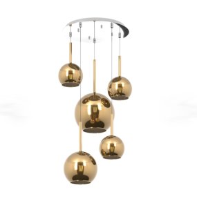 Moderne Deckenleuchte Top Light FUTURE 1155 S5 TMIX E27 LED