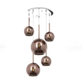 Plafonnier moderne Top Light FUTURE 1155 S5 TMIX E27 LED