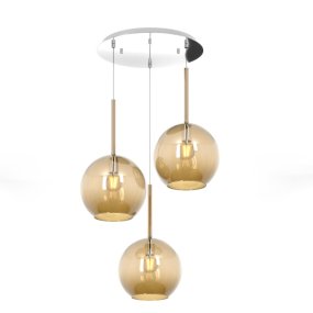 Moderne Deckenleuchte Top Light FUTURE 1155 S3 TG E27 LED