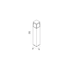 Lanterne moderne Gea Led GES2032 E27 LED IP44
