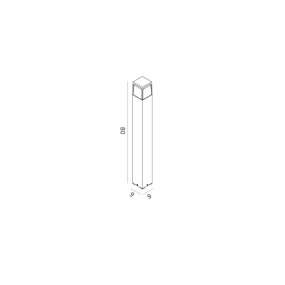 Moderne Laterne Gea Led GES2033 E27 LED IP44