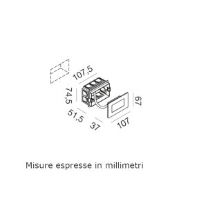 Foco empotrable LED IP54 Gea Led GES2130