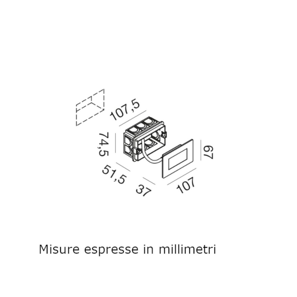 Foco empotrable LED IP54 Gea Led GES2130
