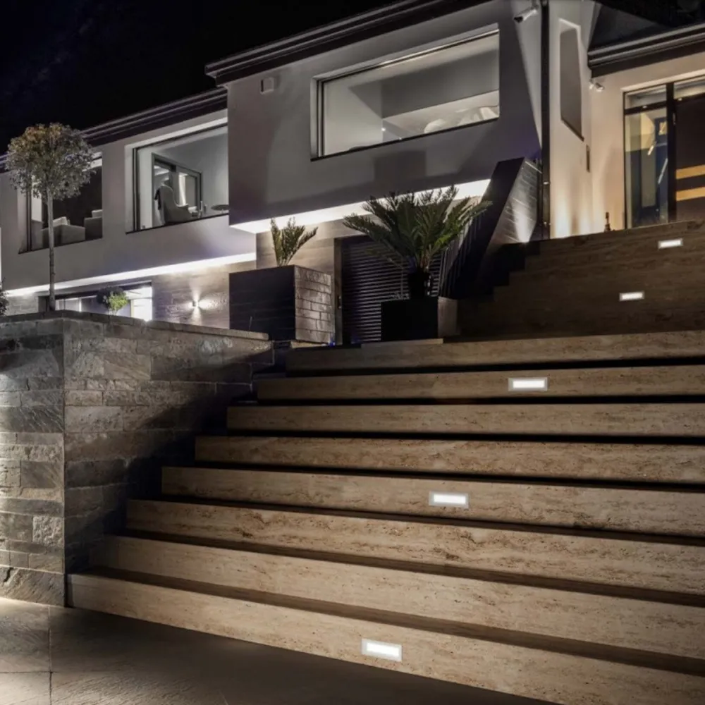 Gea Led GES1190 LED IP65 Einbau-Stufenleuchte