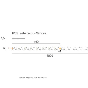 Strip Led Gea Led GST166C DIMMERABILE IP65
