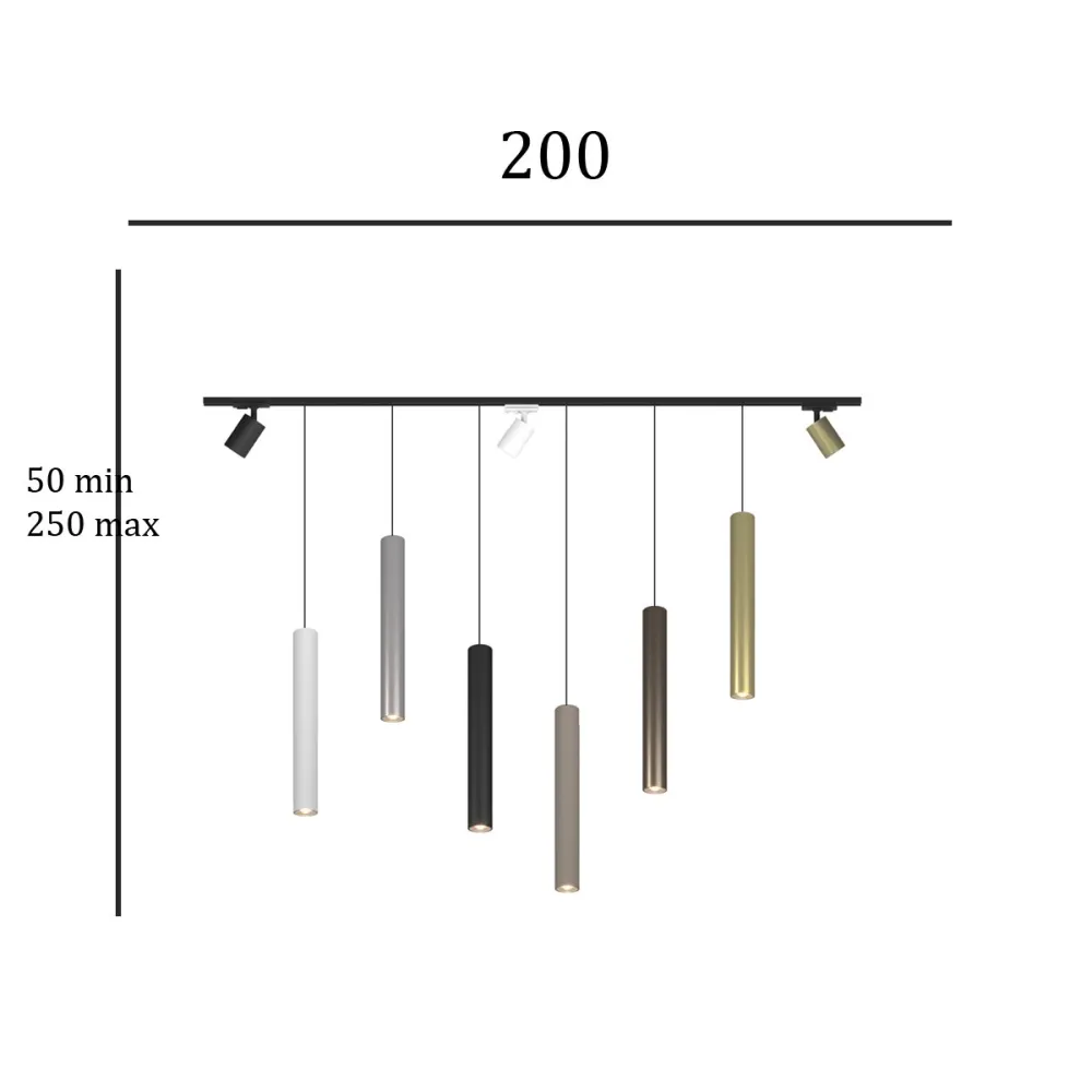 Top Light Schiene MONO 1203 YARI 200 N