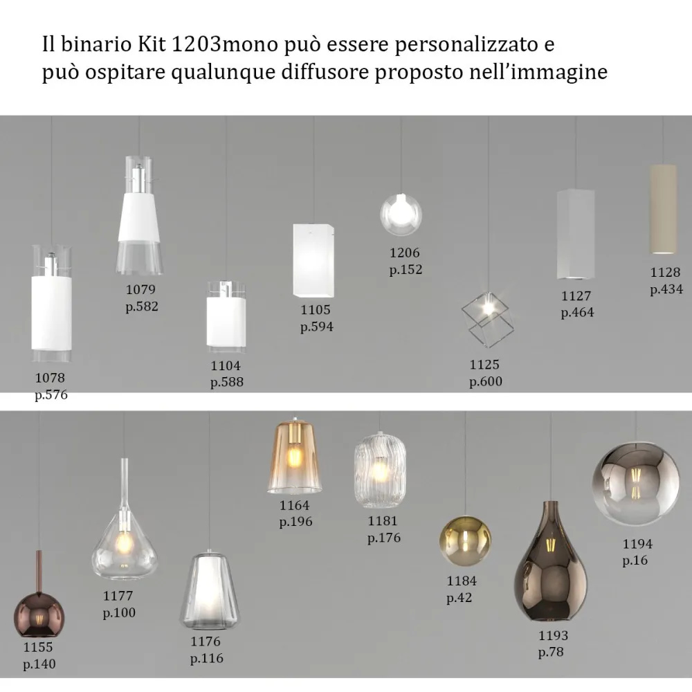 Top Light Schiene MONO 1203 YARI 200 N