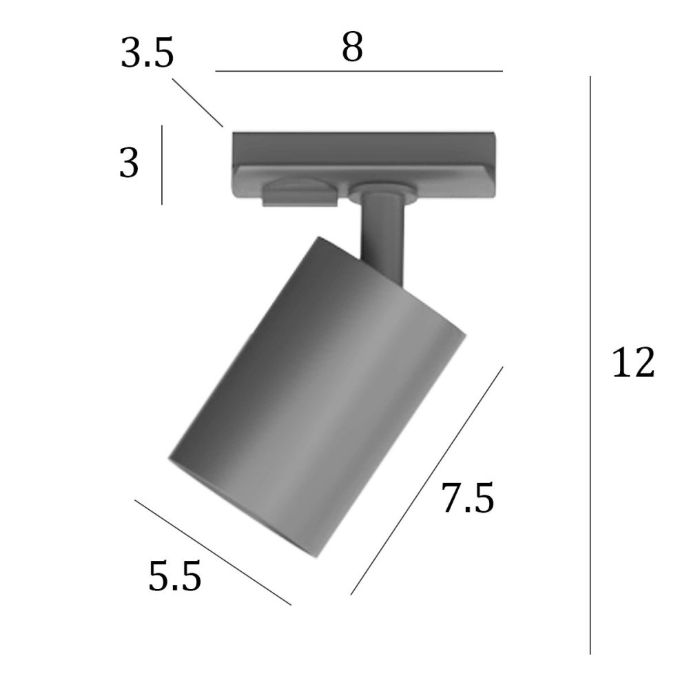 Binario Top Light MONO MIXKIT 200 N BI