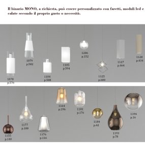 Binario Top Light MONO MIXKIT 200 N BI