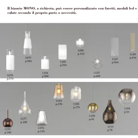 Binario Top Light MONO MIXKIT 200 N BI