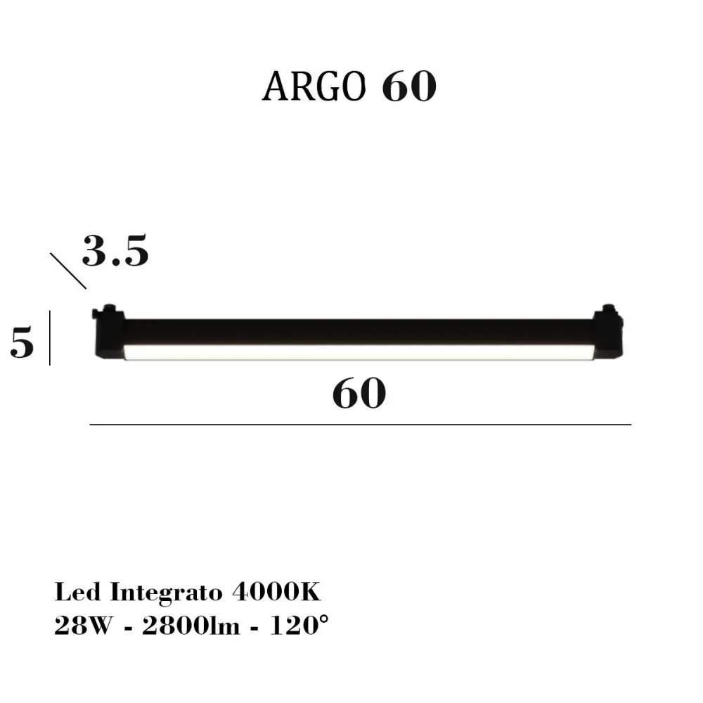 Top Light Track MONO AMOSKIT 300L WEISS