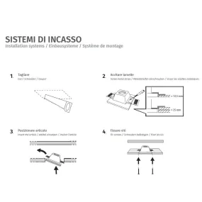 Faretto incasso Sforzin illuminazione THESSALY RASO T410 GU10 LED