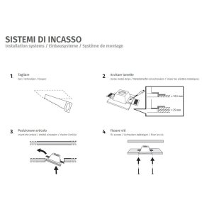 Sforzin Einbaustrahler ELIS T418 GU10 LED-Beleuchtung