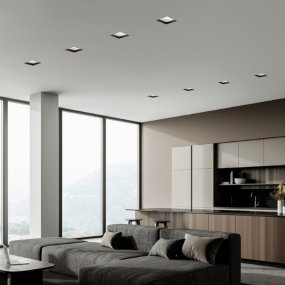 Sforzin-Einbaustrahler FILIATRA' T382 GX53 LED-Beleuchtung