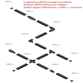 Rail Top Light MONO MIXKIT 300L N BI