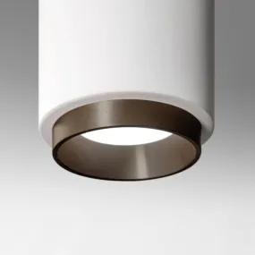 Plafonnier en plâtre Sforzin éclairage PROPILEI T488 GU10 LED