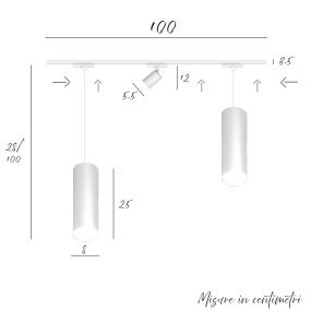 Top Light MONO 1128 CLOUD YARI Schiene