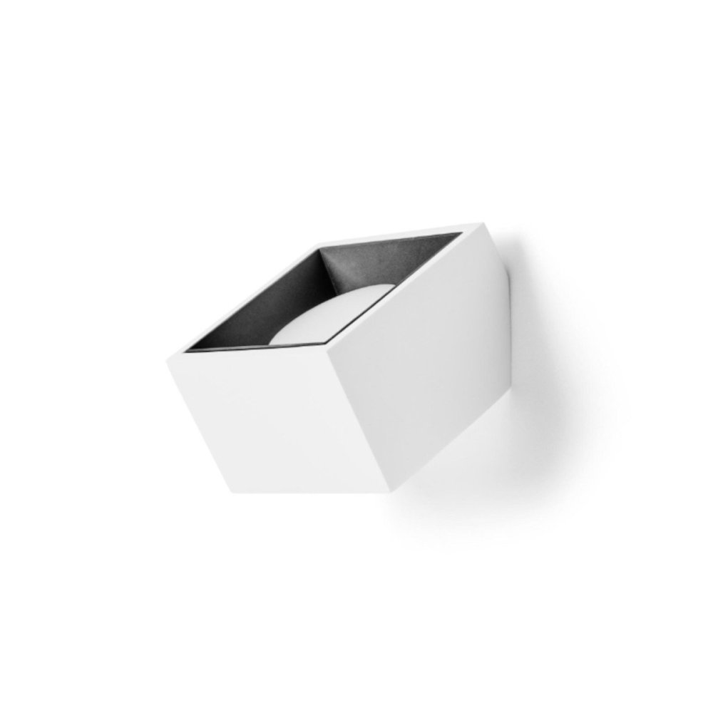 Aplique cuadrado de yeso Sforzin NASSO iluminación T434 GX53 LED