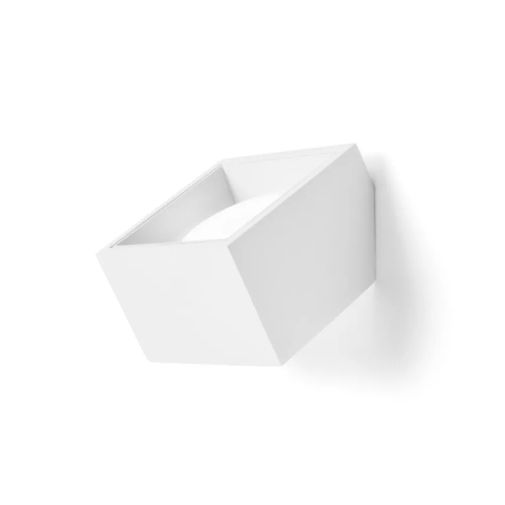 Applique en plâtre Sforzin Lighting NASSO carrée T434 GX53 LED