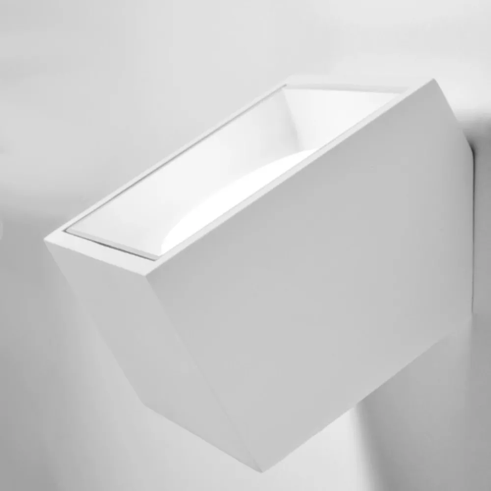 Applique gesso Sforzin illuminazione NASSO quadrata T434 GX53 LED