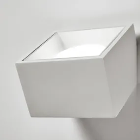 Applique en plâtre Sforzin Lighting NASSO carrée T434 GX53 LED