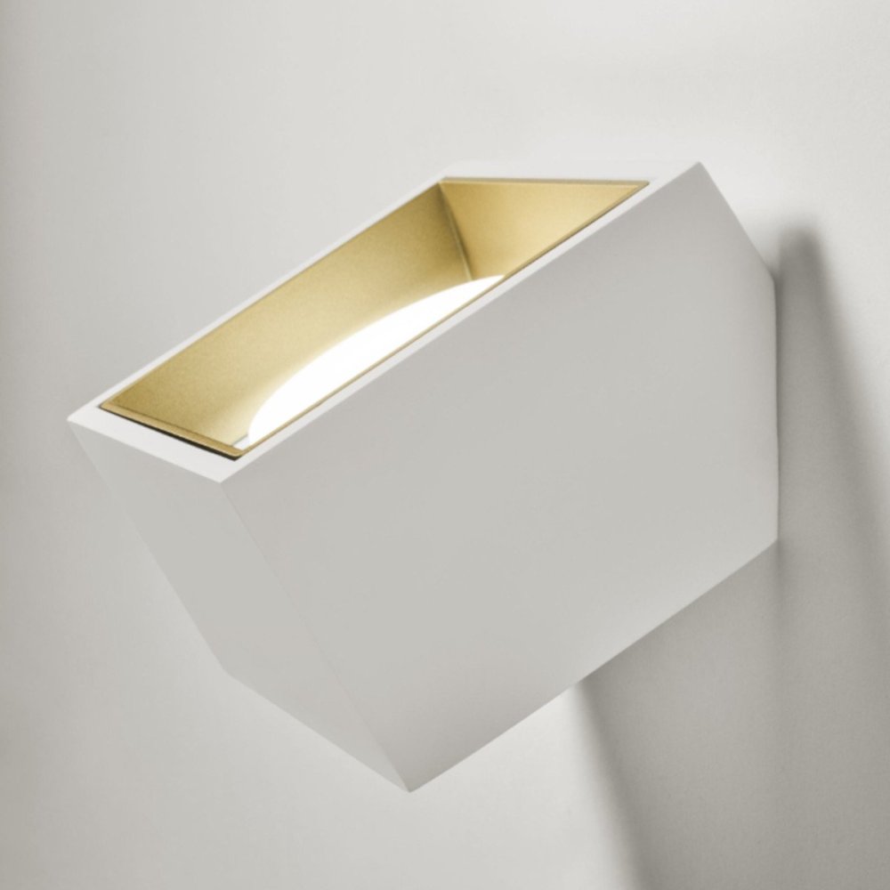 Applique gesso Sforzin illuminazione NASSO quadrata T436 GX53 LED