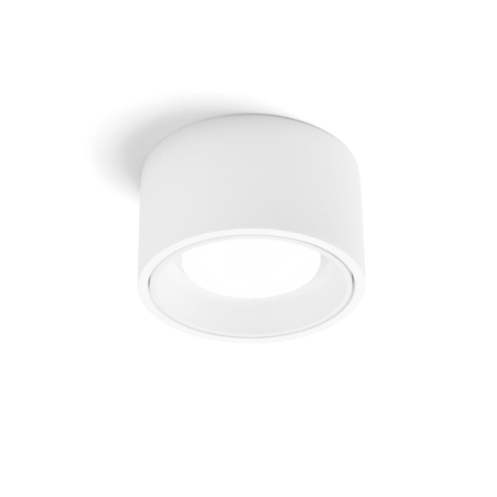 Lámpara de techo redonda de yeso Sforzin NASSO iluminación T423 GX53 LED