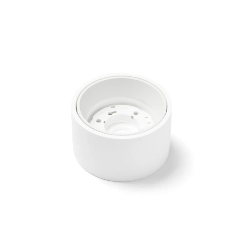 Sforzin rond NASSO éclairage T423 GX53 Plafonnier LED en plâtre