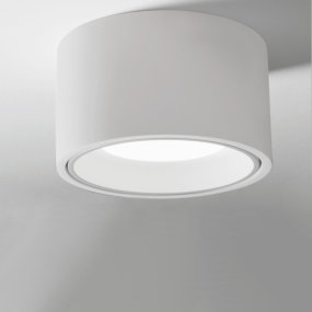 Lámpara de techo redonda de yeso Sforzin NASSO iluminación T423 GX53 LED