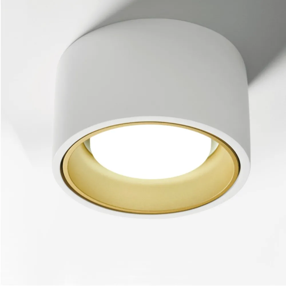 Sforzin redondo NASSO iluminación T424 GX53 LED plafón de yeso