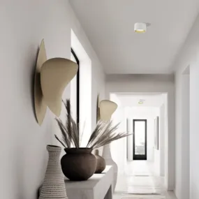 Sforzin redondo NASSO iluminación T424 GX53 LED plafón de yeso