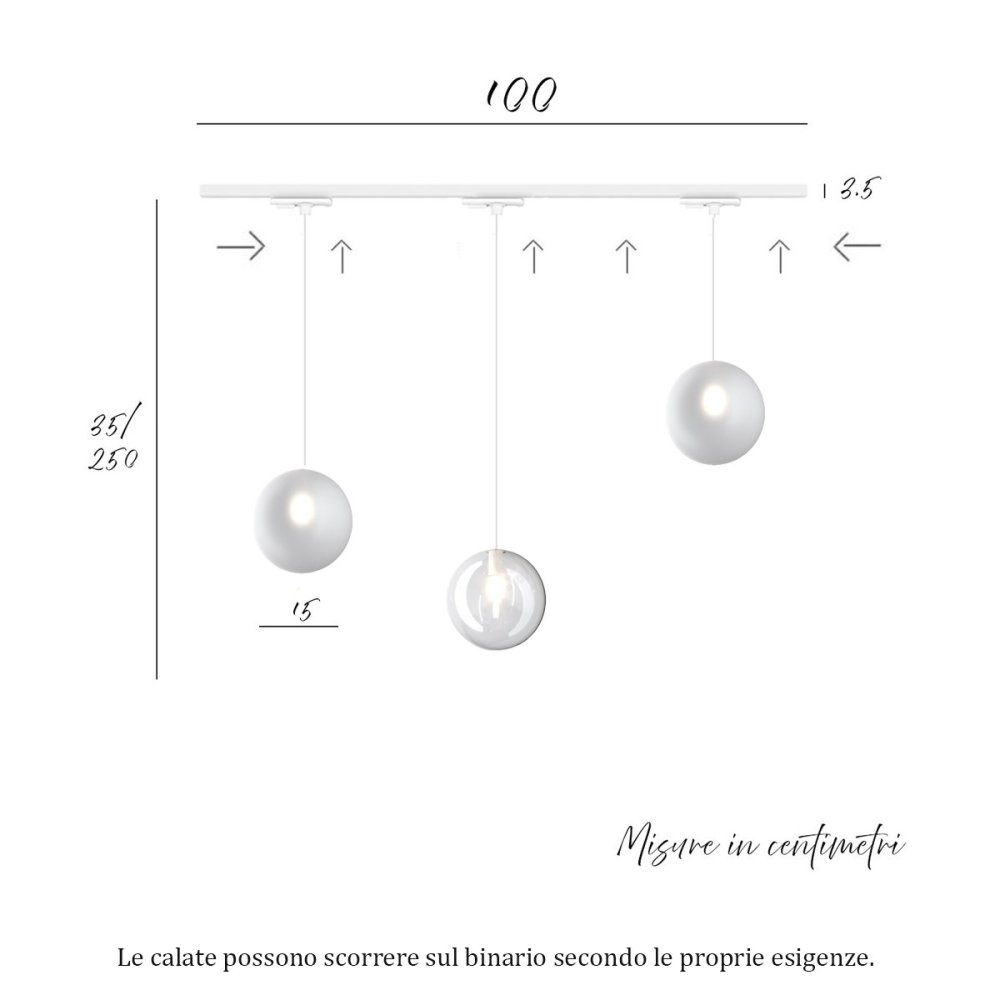 Top Light MONO 1184 ECLIPSE-Schiene