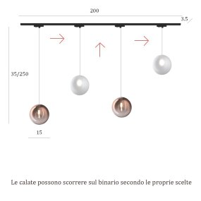 Carril Top Light MONO 200N 1184 ECLIPSE BF-RA