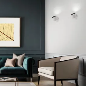 Applique murale en plâtre Sforzin NASSO éclairage ronde T430 GX53 LED