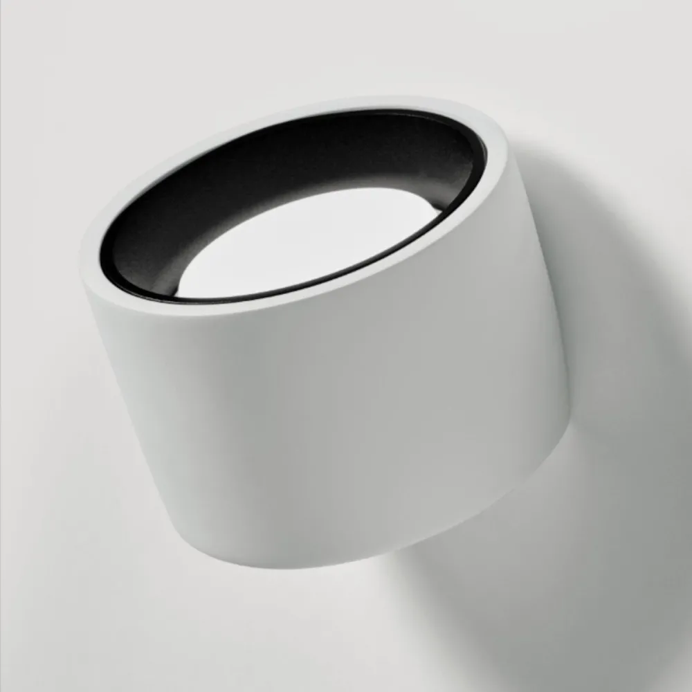 Applique gesso Sforzin illuminazione NASSO tonda T430 GX53 LED