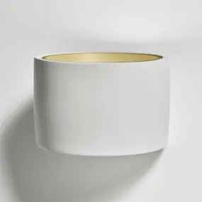 Applique gesso Sforzin illuminazione NASSO tonda T432 GX53 LED