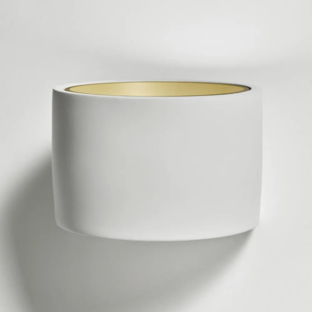 Applique gesso Sforzin illuminazione NASSO tonda T432 GX53 LED