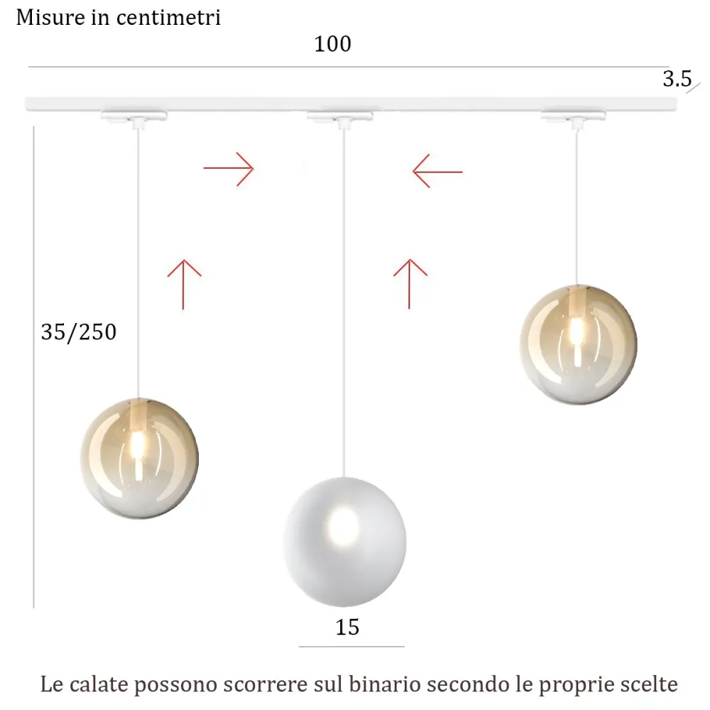 Top Light MONO 1184 ECLIPSE BF-AM Schiene